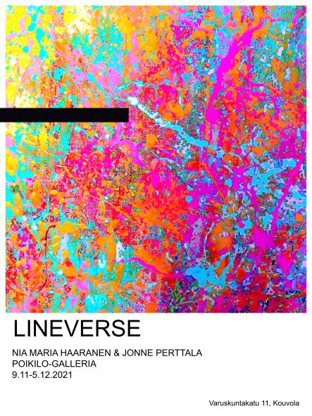 Lineverse-näyttelyn juliste
