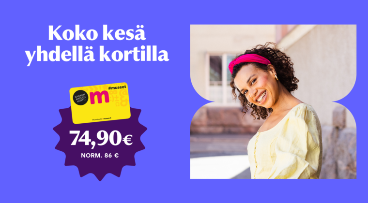 Museokortin kesäale.