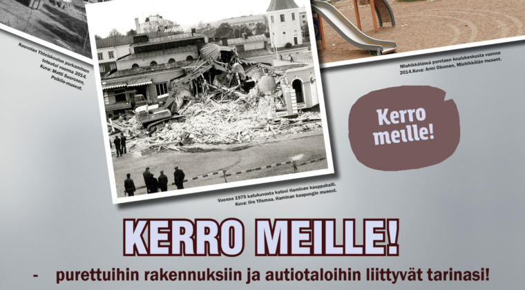 kerro meille! kyselyn ilmoitus